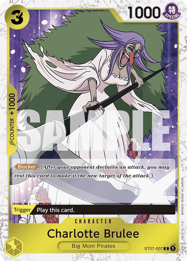 Charlotte Brulee ST07-007 (Premium Booster -The Best-)  - Jolly Roger Foil