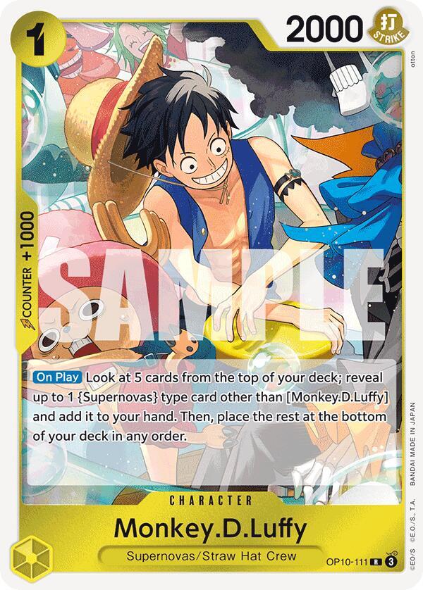 Monkey.D.Luffy OP10-111 (Royal Blood)  - Foil
