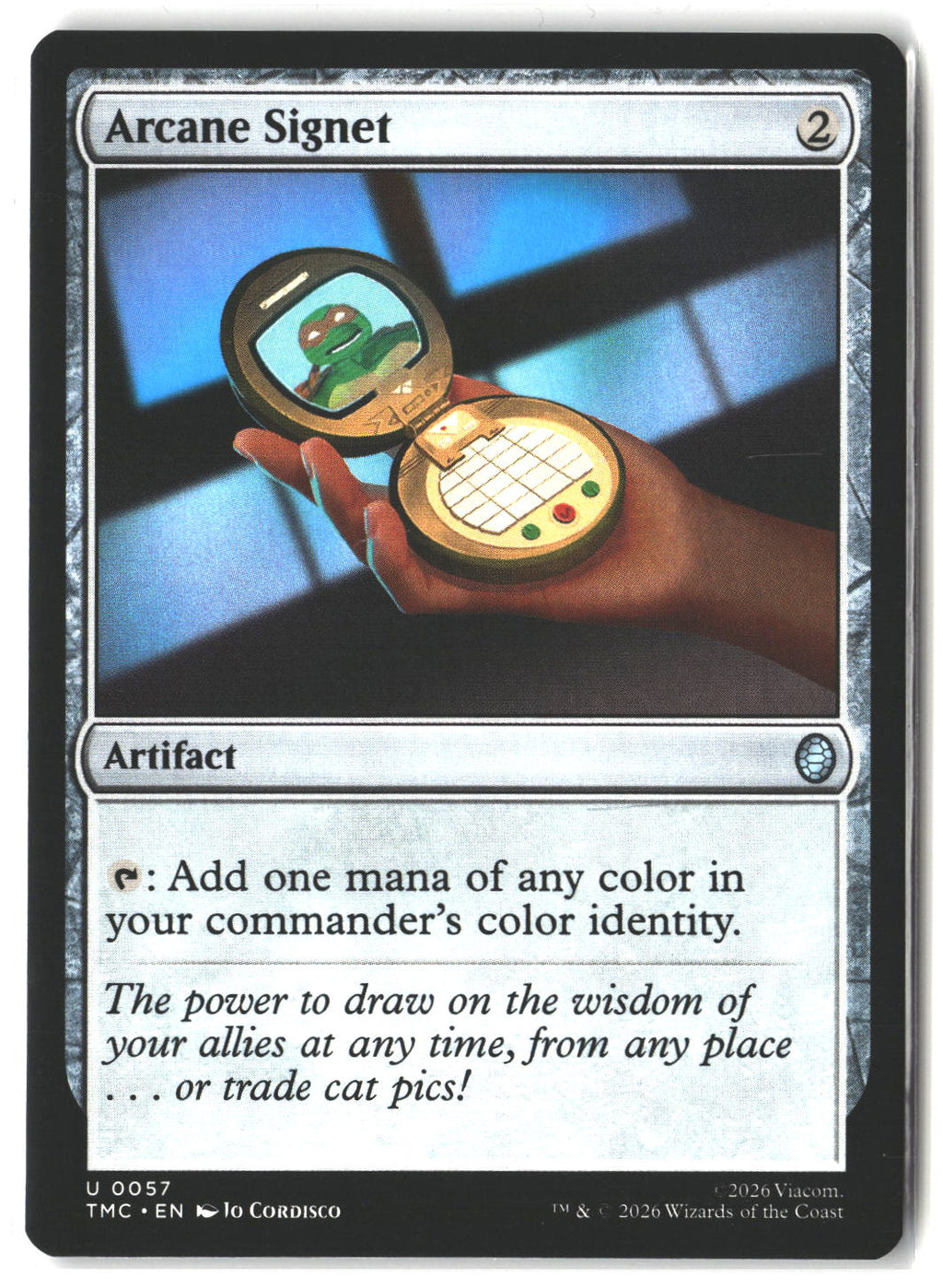 Arcane Signet #57 Uncommon Commander: Teenage Mutant Ninja Turtles