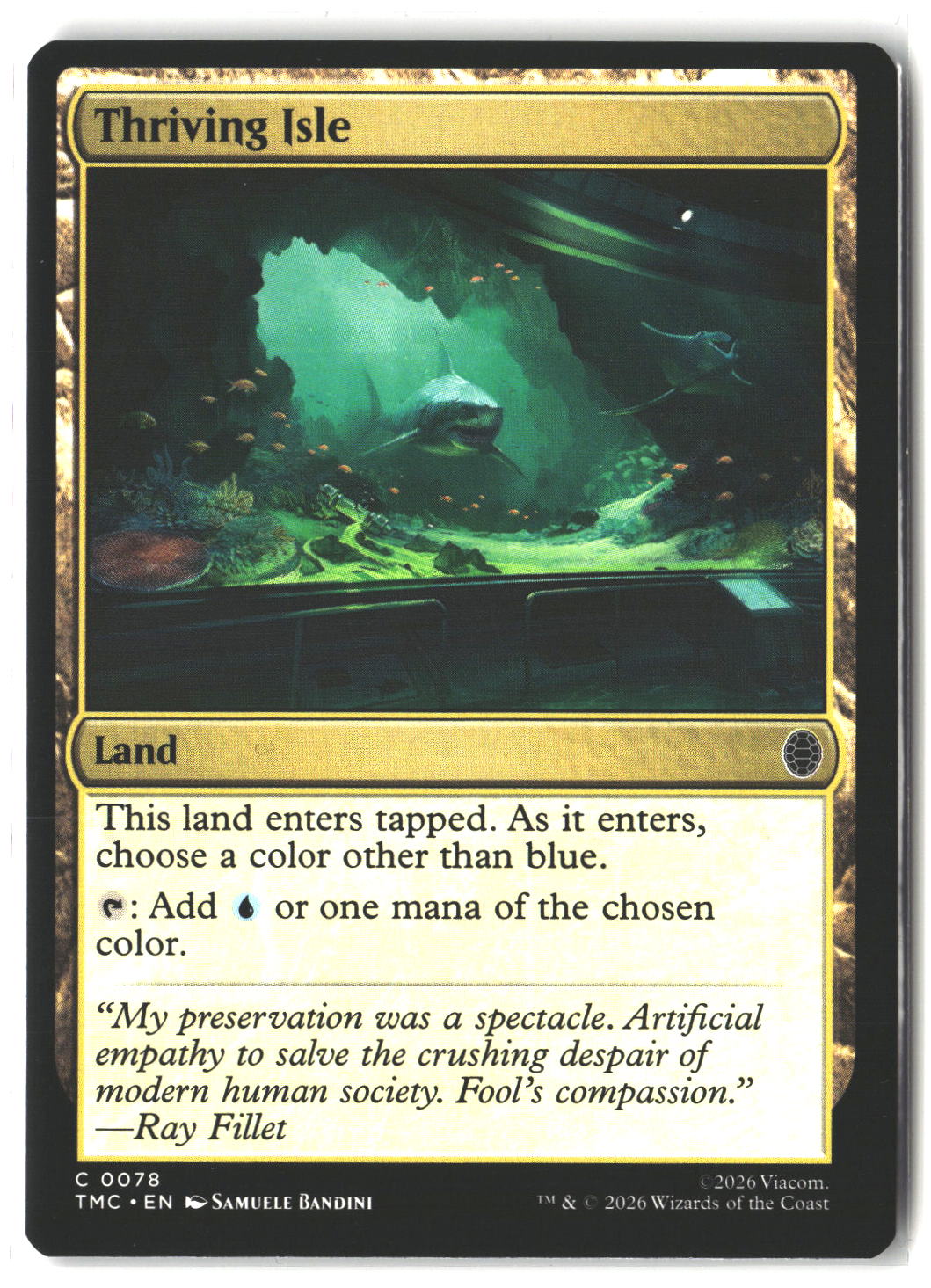 Thriving Isle #78 Common Commander: Teenage Mutant Ninja Turtles