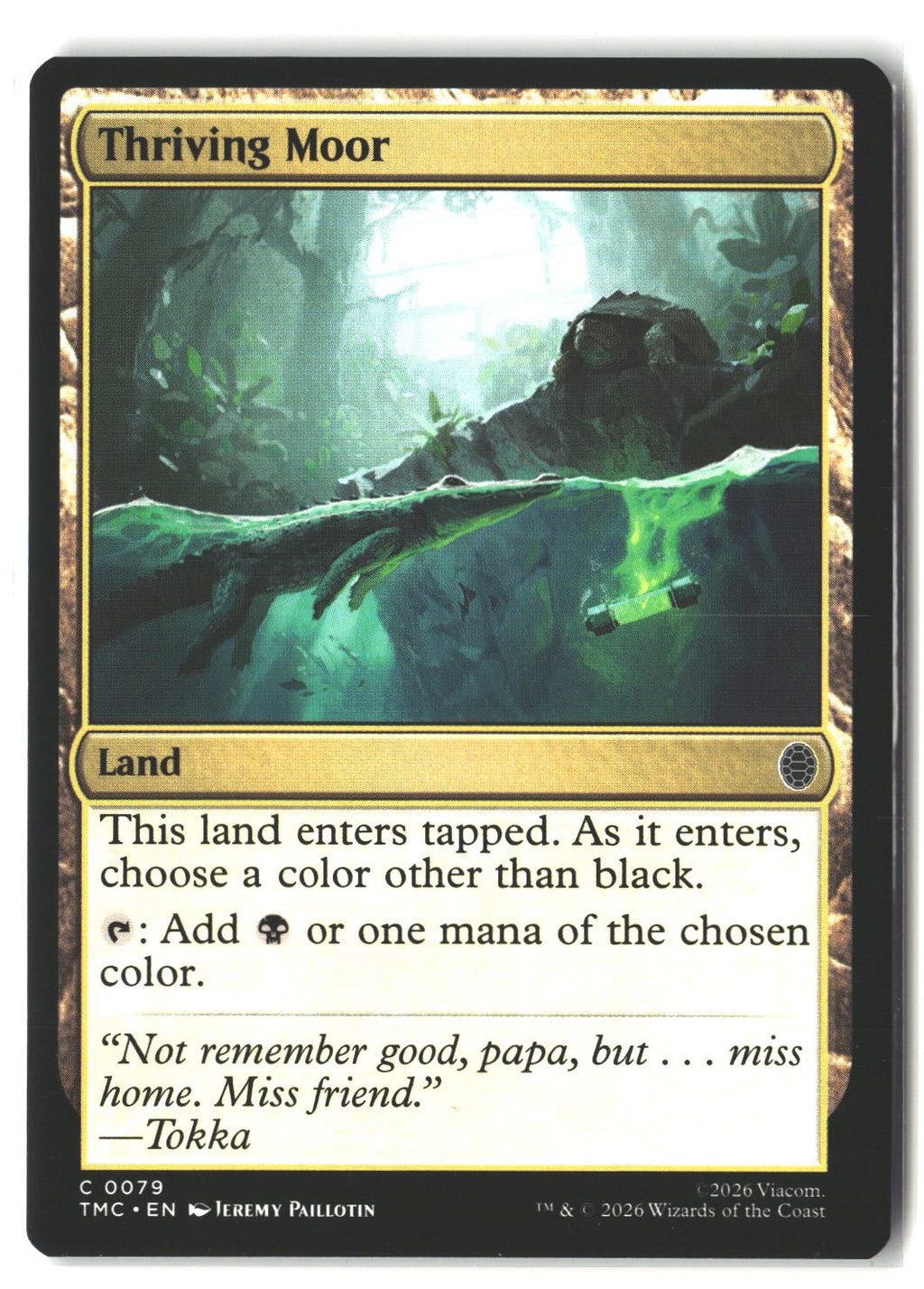 Thriving Moor #79 Common Commander: Teenage Mutant Ninja Turtles