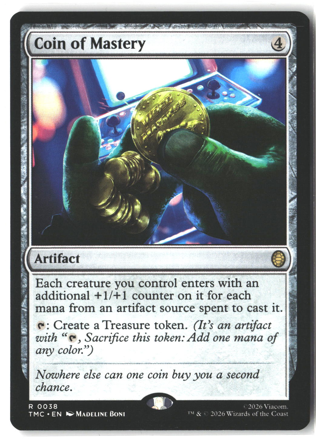 Coin of Mastery #38 Rare Commander: Teenage Mutant Ninja Turtles