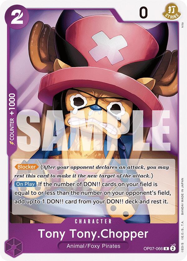 Tony Tony.Chopper OP07-066 (500 Years in the Future)  - Foil