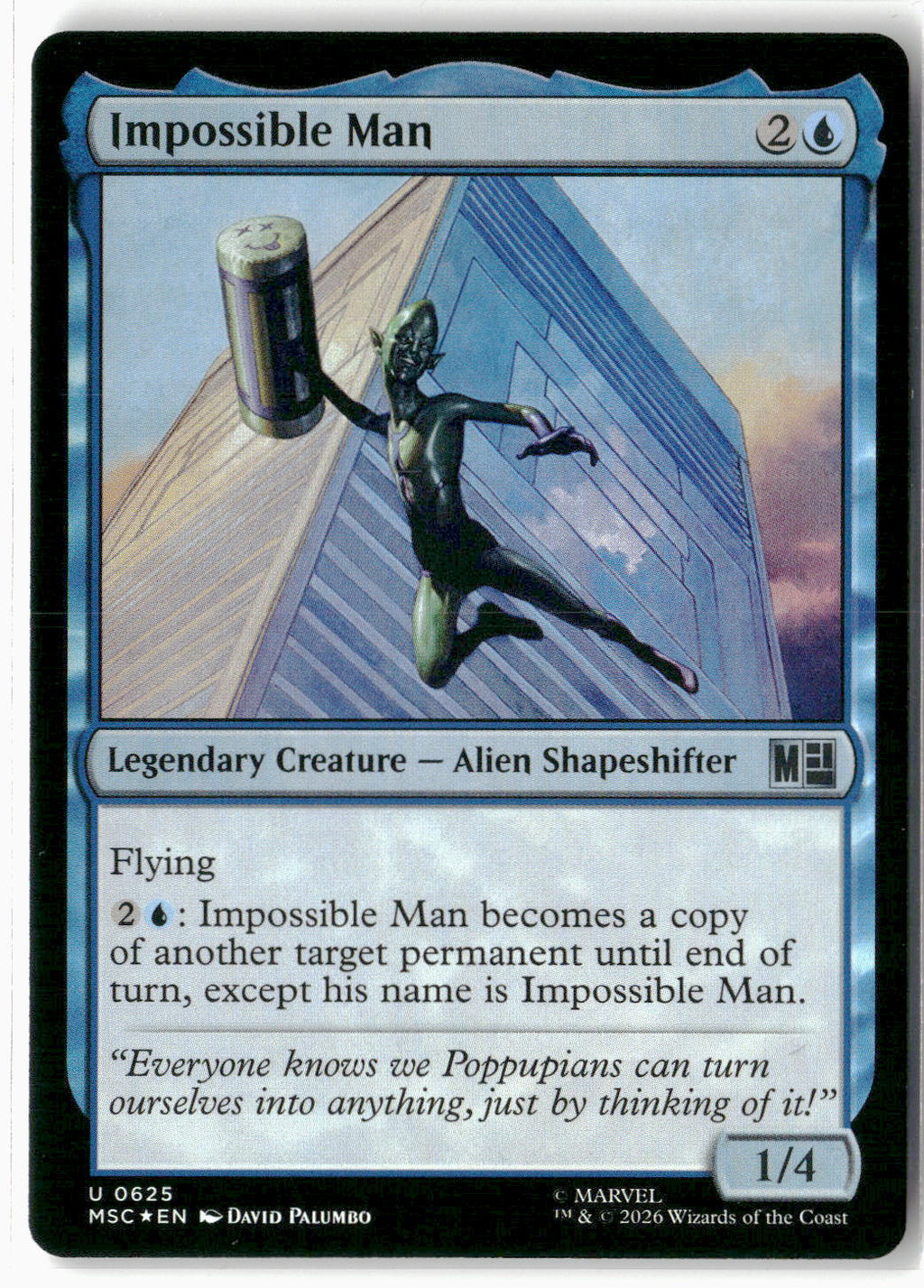 Impossible Man #625 Uncommon Commander: Marvel Super Heroes