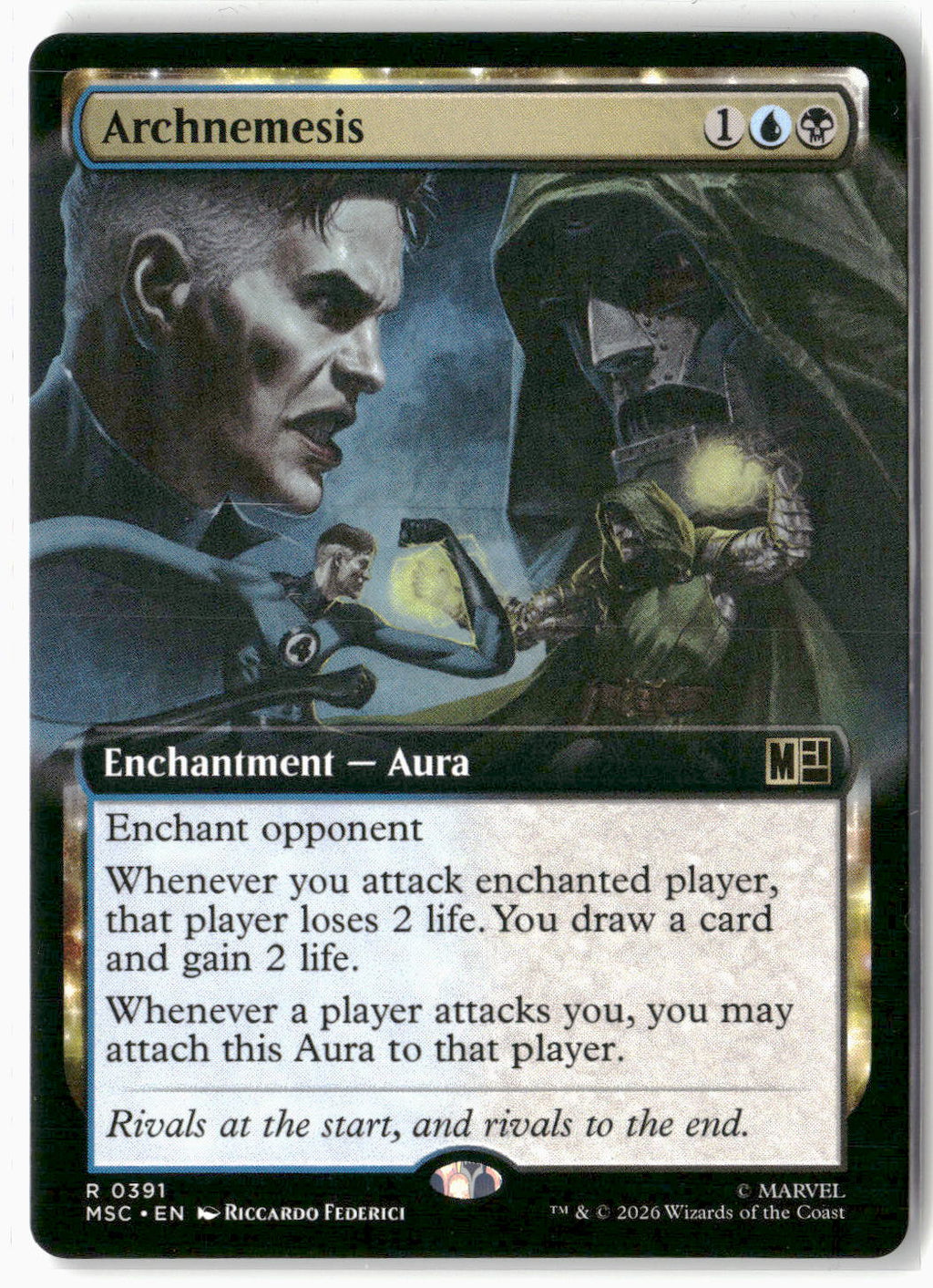 Archnemesis (Extended Art) #391 Rare Commander: Marvel Super Heroes