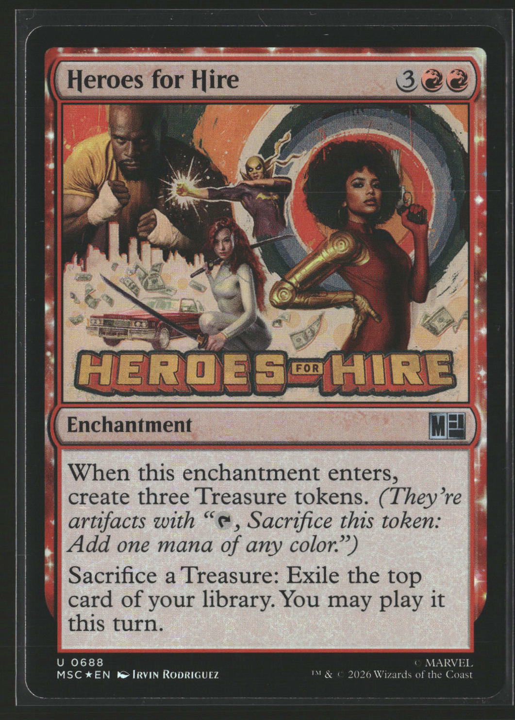 Commander: Marvel Super Heroes Heroes for Hire