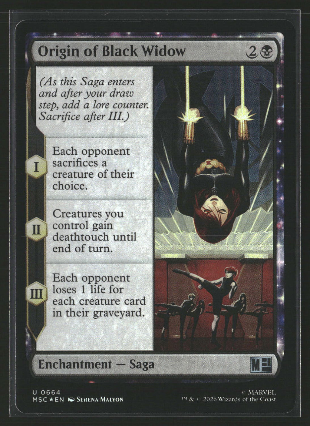 Commander: Marvel Super Heroes Origin of Black Widow