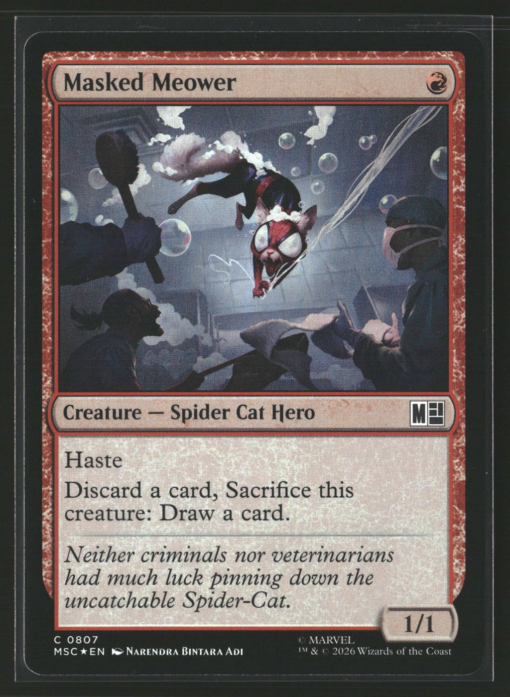 Commander: Marvel Super Heroes Masked Meower
