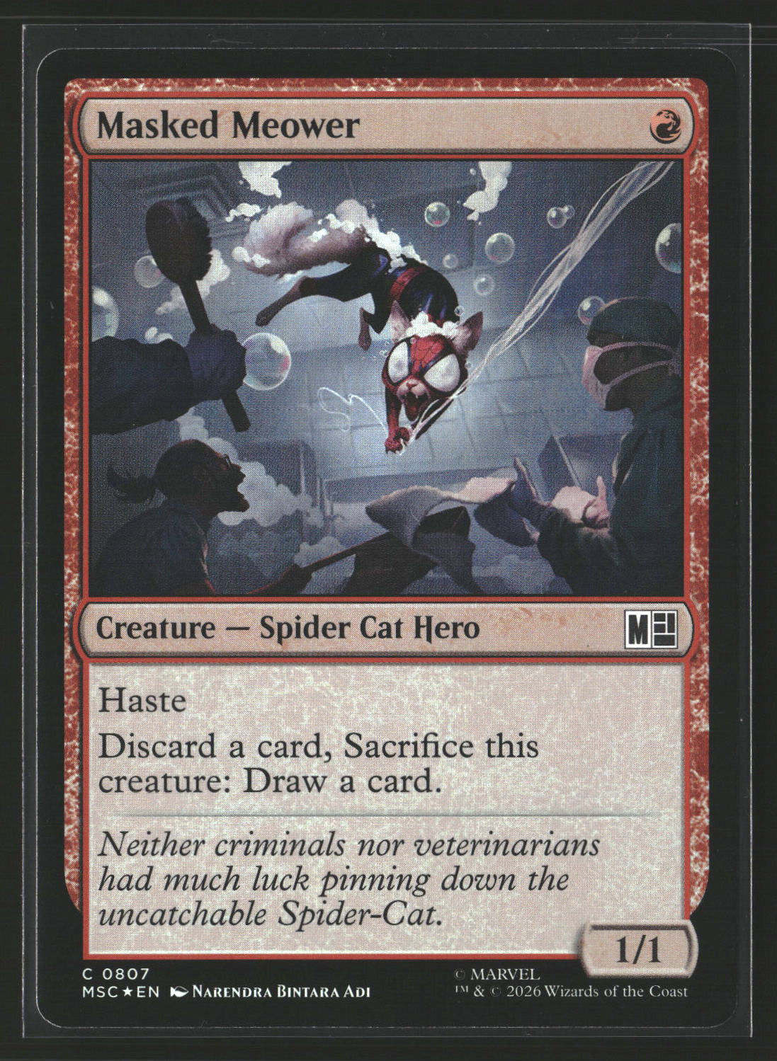 Commander: Marvel Super Heroes Masked Meower