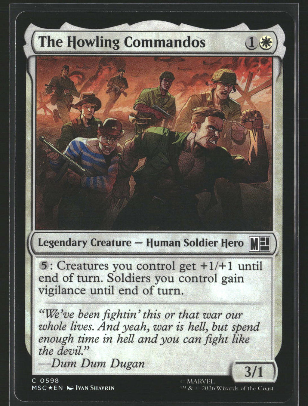Commander: Marvel Super Heroes The Howling Commandos