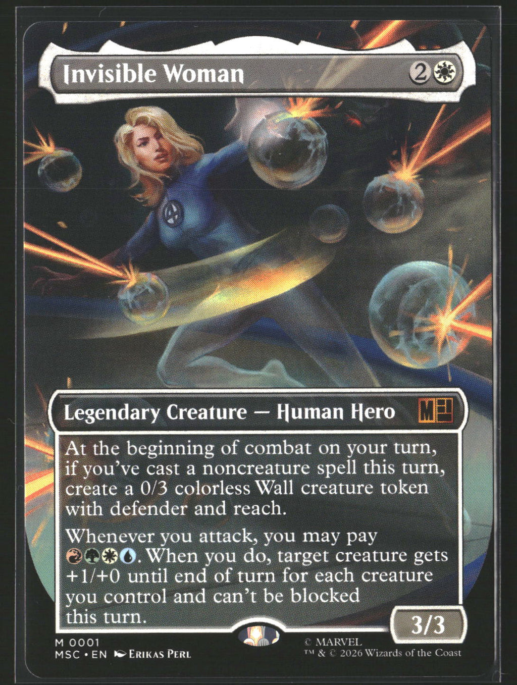 Commander: Marvel Super Heroes Invisible Woman (Borderless)