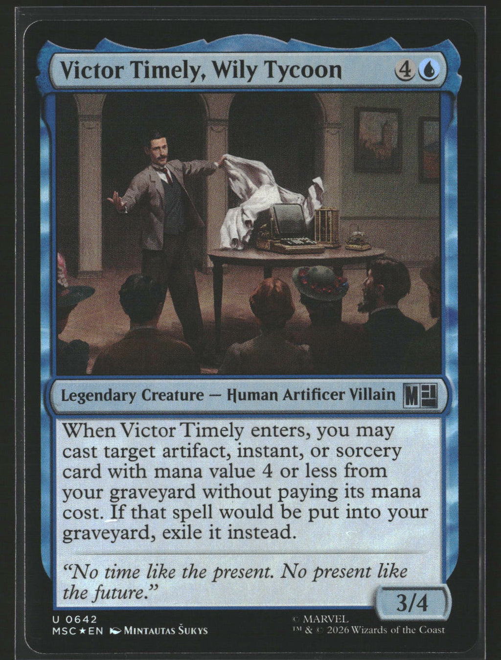 Commander: Marvel Super Heroes Victor Timely, Wily Tycoon