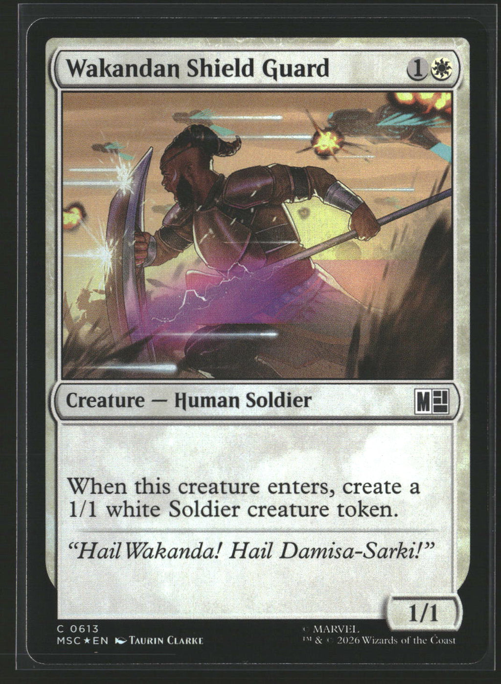 Commander: Marvel Super Heroes Wakandan Shield Guard