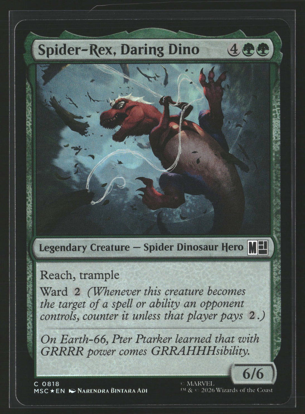 Commander: Marvel Super Heroes Spider-Rex, Daring Dino