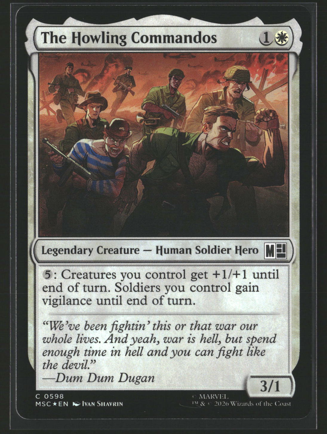 Commander: Marvel Super Heroes The Howling Commandos