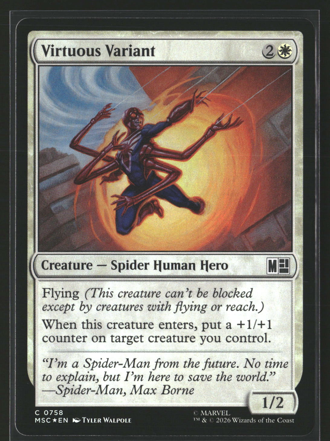 Commander: Marvel Super Heroes Virtuous Variant