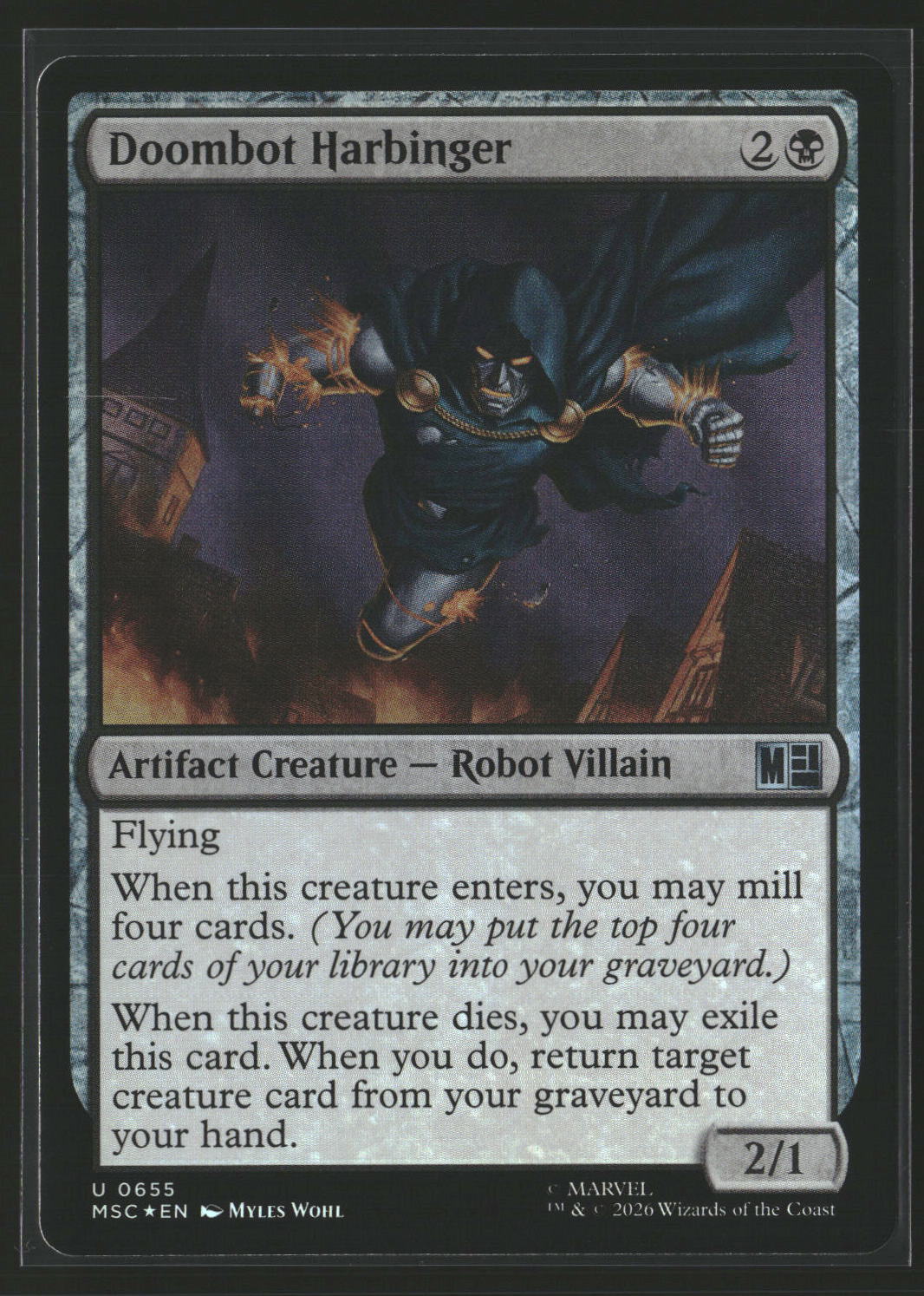 Commander: Marvel Super Heroes Doombot Harbinger