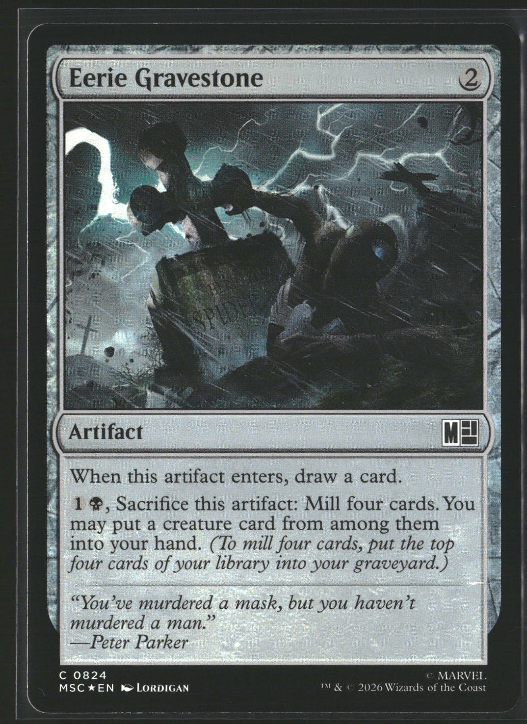 Commander: Marvel Super Heroes Eerie Gravestone