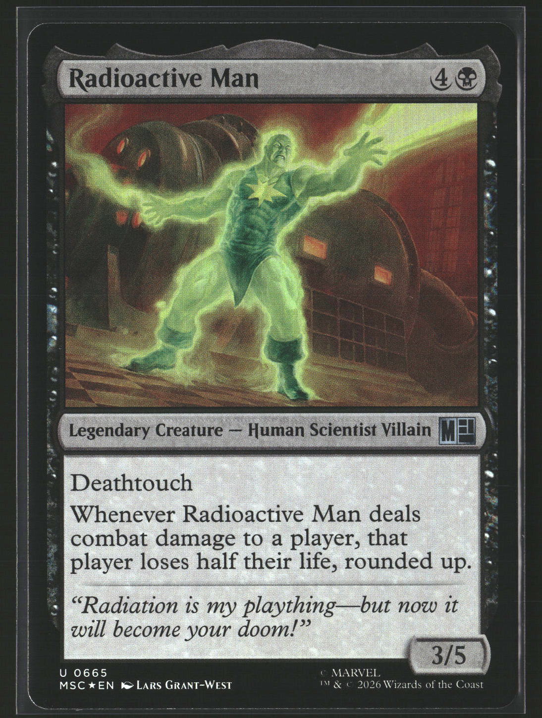 Commander: Marvel Super Heroes Radioactive Man