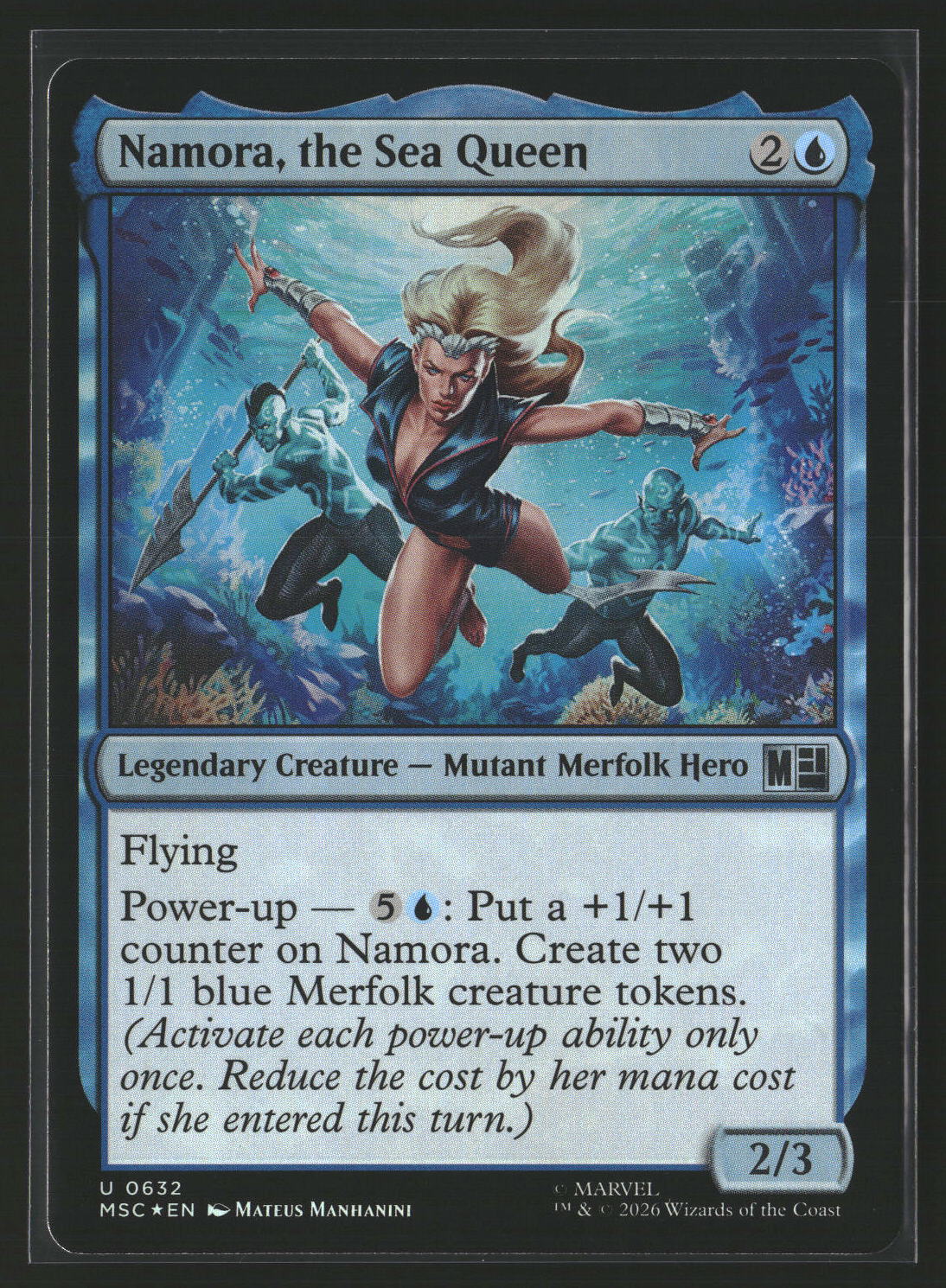 Commander: Marvel Super Heroes Namora, the Sea Queen
