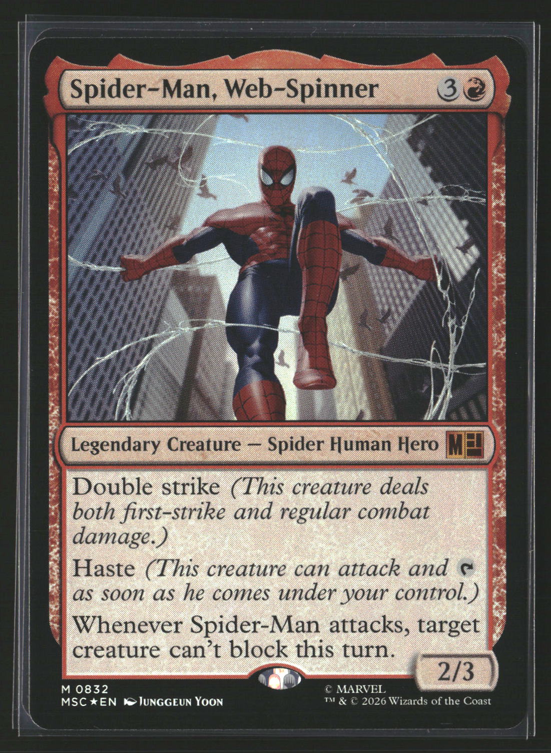 Commander: Marvel Super Heroes Spider-Man, Web-Spinner