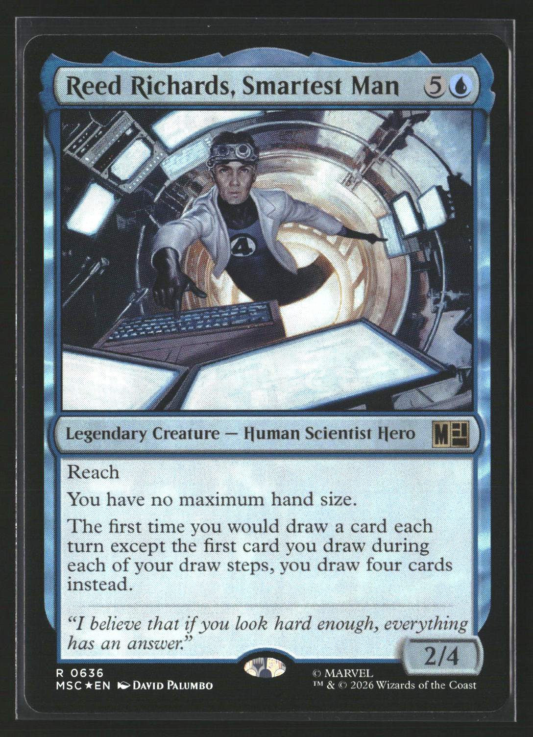 Commander: Marvel Super Heroes Reed Richards, Smartest Man