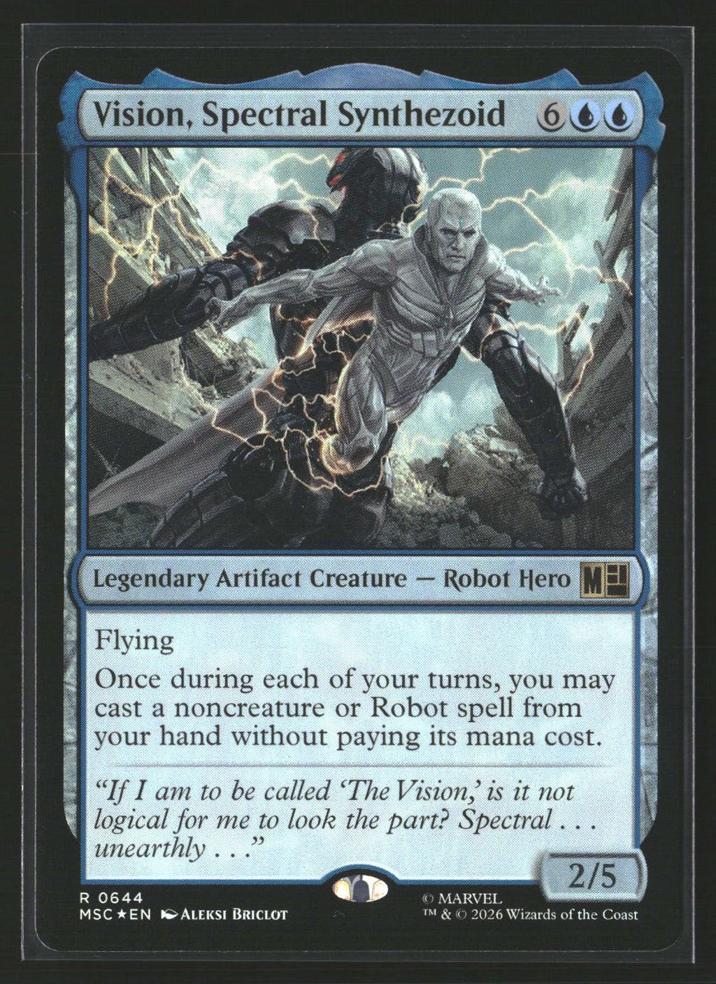 Commander: Marvel Super Heroes Vision, Spectral Synthezoid
