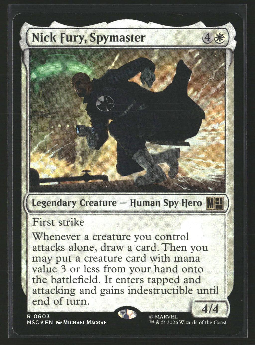 Commander: Marvel Super Heroes Nick Fury, Spymaster