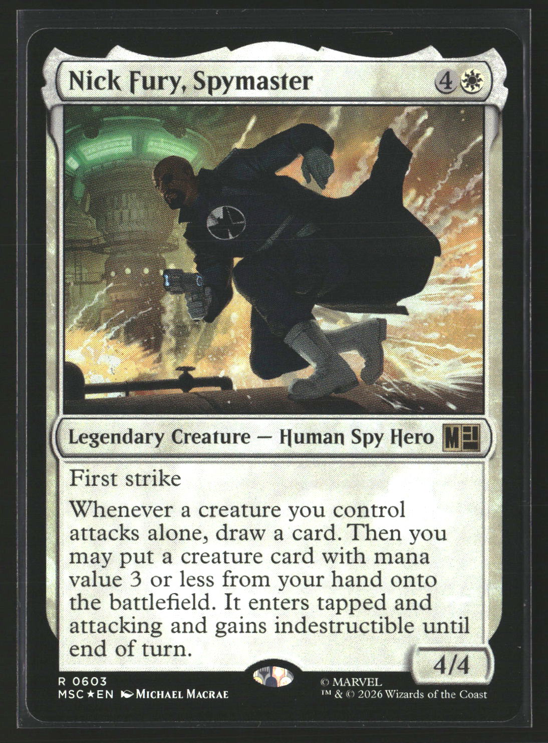 Commander: Marvel Super Heroes Nick Fury, Spymaster