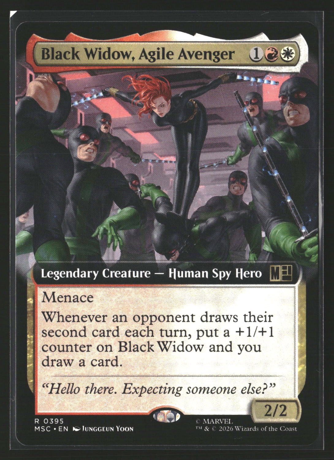 Commander: Marvel Super Heroes Black Widow, Agile Avenger