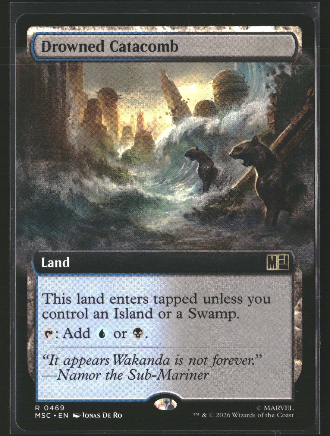 Commander: Marvel Super Heroes Drowned Catacomb (Extended Art)