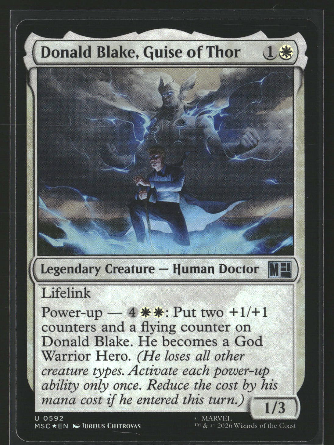 Commander: Marvel Super Heroes Donald Blake, Guise of Thor