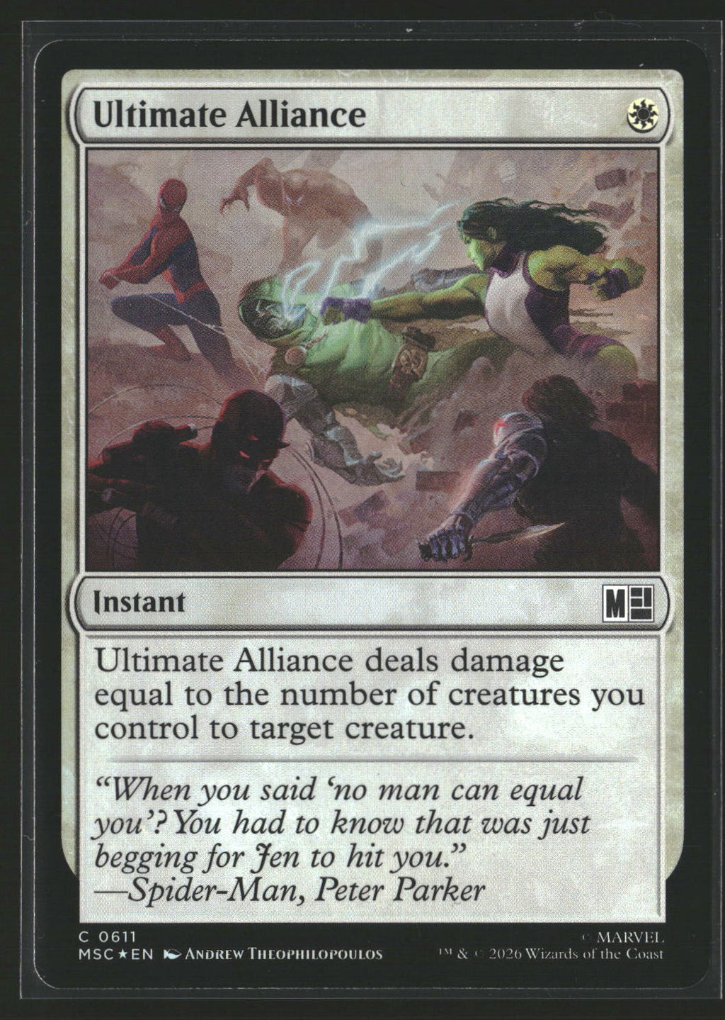 Commander: Marvel Super Heroes Ultimate Alliance