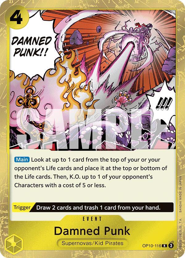 Damned Punk OP10-116 (Royal Blood)  - Foil