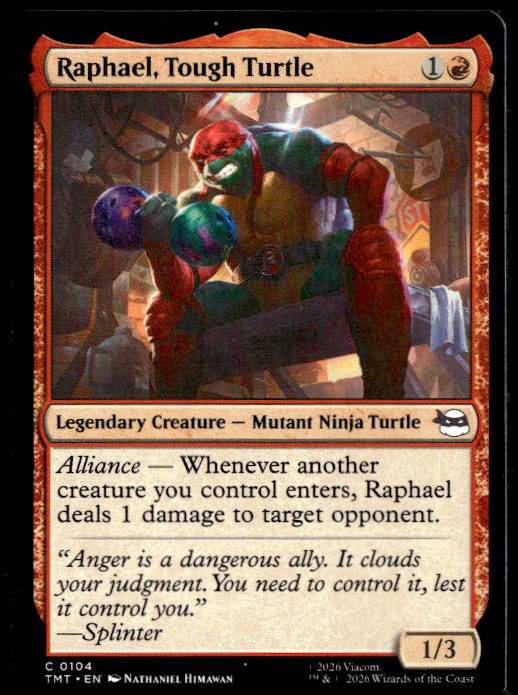 Teenage Mutant Ninja Turtles Raphael, Tough Turtle