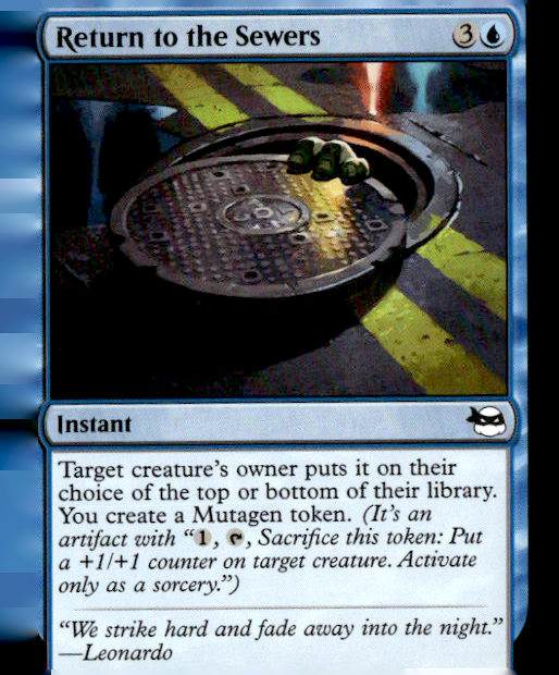 Teenage Mutant Ninja Turtles Return to the Sewers