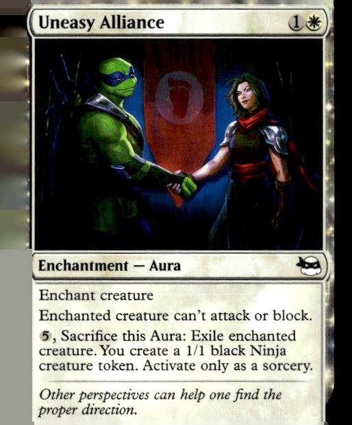 Teenage Mutant Ninja Turtles Uneasy Alliance