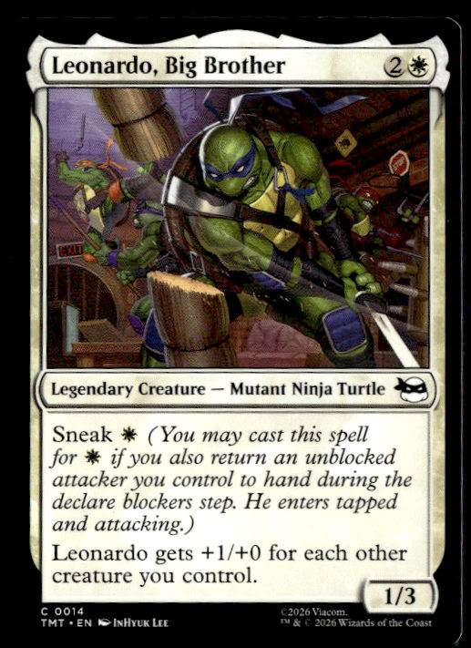 Teenage Mutant Ninja Turtles Leonardo, Big Brother
