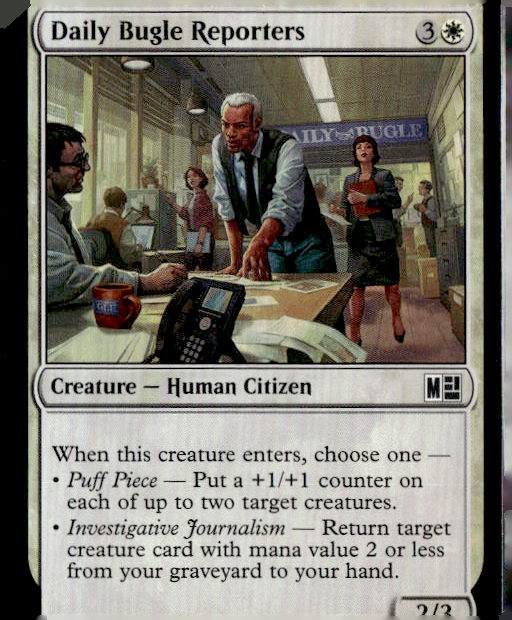 Marvel's Spider-Man Daily Bugle Reporters