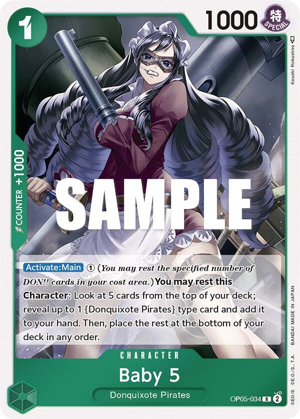 Baby 5 OP05-034 (Awakening of the New Era)  - Foil