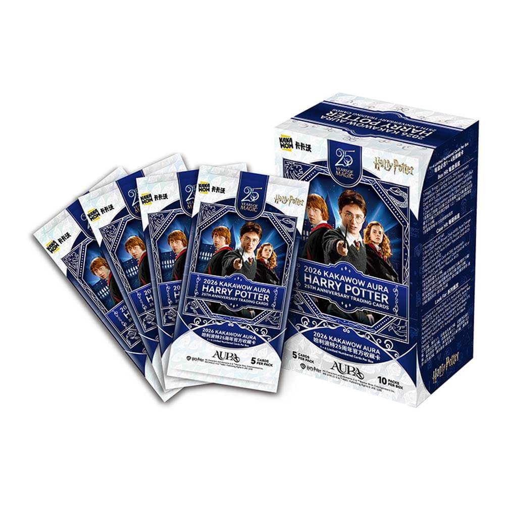 Kakawow AURA Harry Potter 25th Anniversary Trading Cards
