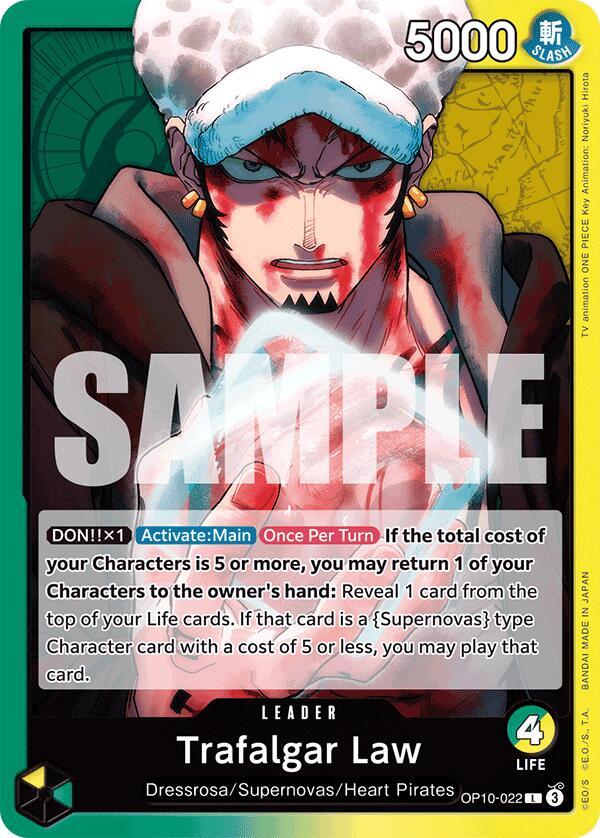 Trafalgar Law OP10-022 (Royal Blood) 