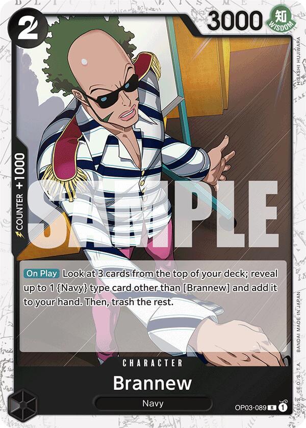 Brannew OP03-089 (Premium Booster -The Best-)  - Jolly Roger Foil