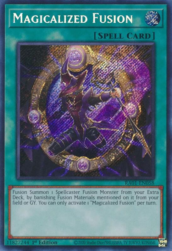 Magicalized Fusion Secret Rare RA01-EN058 (25th Anniversary Rarity Collection)  - 1st Edition