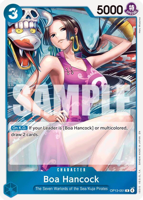 Boa Hancock OP13-051 (Carrying On His Will)  - Foil