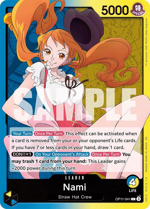 Nami OP11-041 (A Fist of Divine Speed) 