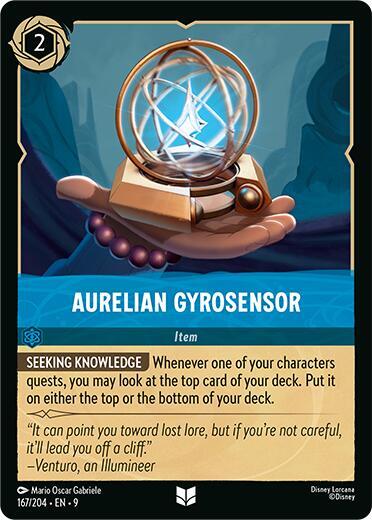 Aurelian Gyrosensor 167/204 (Fabled)  - Cold Foil