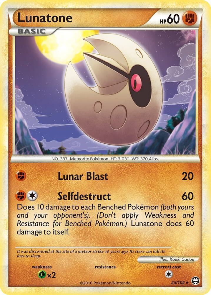 Lunatone 25/102 (Triumphant) 
