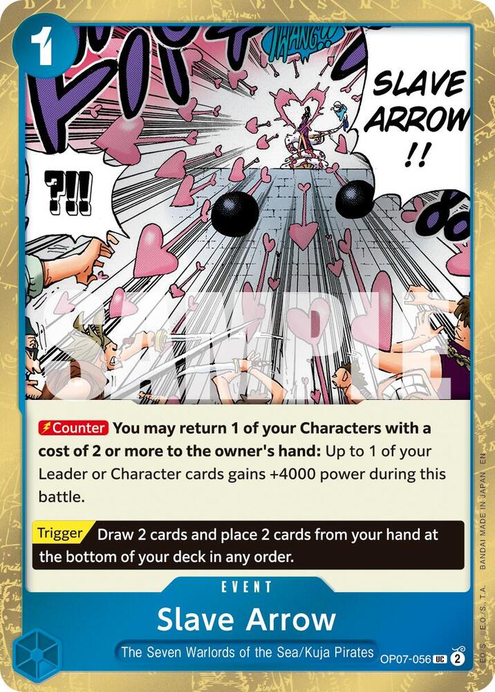 Slave Arrow OP07-056 (Premium Booster -The Best- Vol. 2)  - Pirate Foil