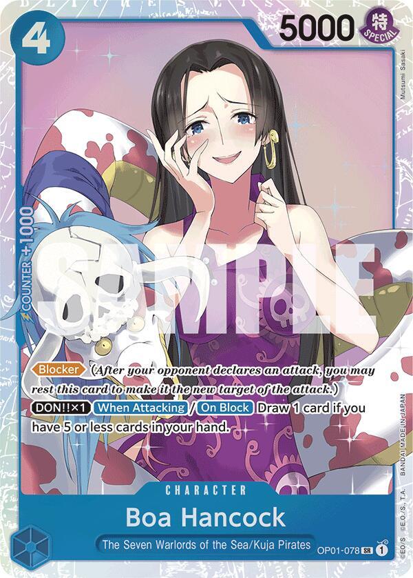 Boa Hancock (Reprint) OP01-078 (Premium Booster -The Best-)  - Foil
